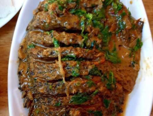 An image of a fish on a plate