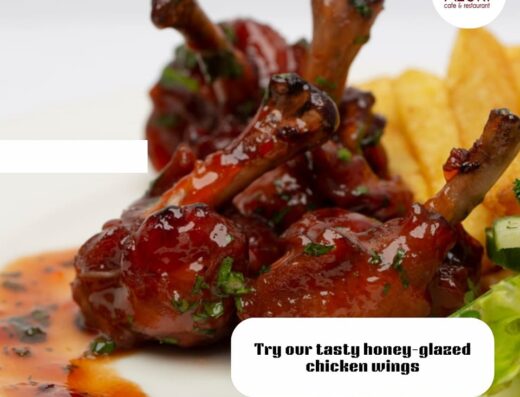 An image showing chicken wings at Azuri Café & Restaurant