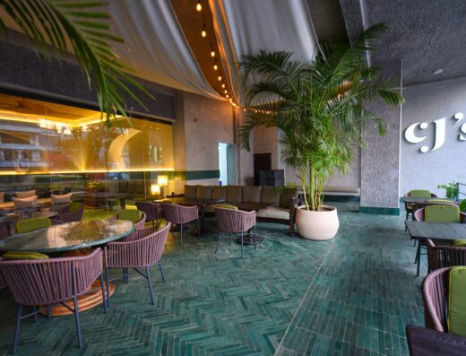 An image showing interiors of CJ's Restaurant