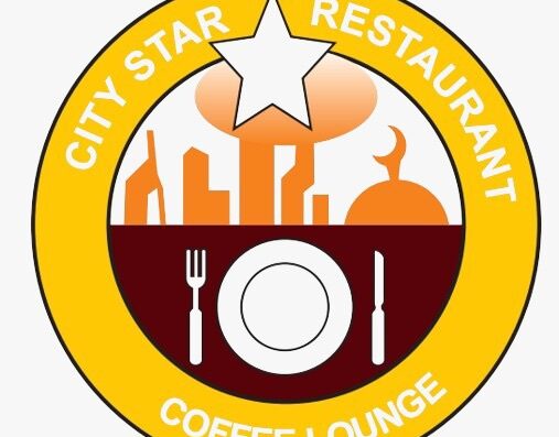 An image showing a logo of City star restaurant