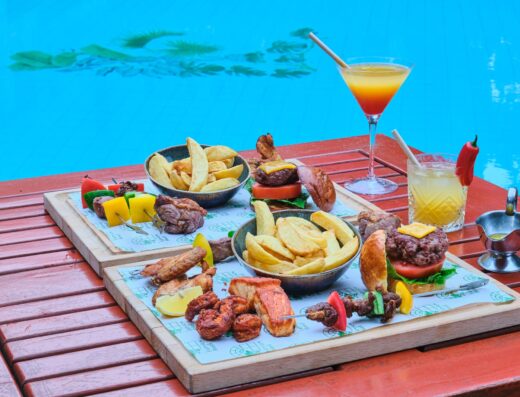 Fairview Hotel Nairobi showing some meals