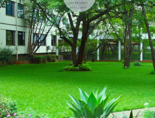 An image of lawn grass at Jacaranda Hotel Nairobi
