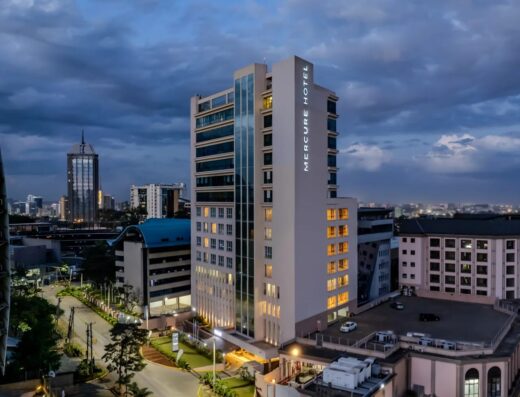 Mercure Hotel Nairobi Upper Hill showing the hotel
