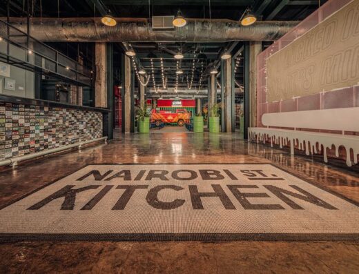 An image of an entrance at Nairobi Street Kitchen Restaurant