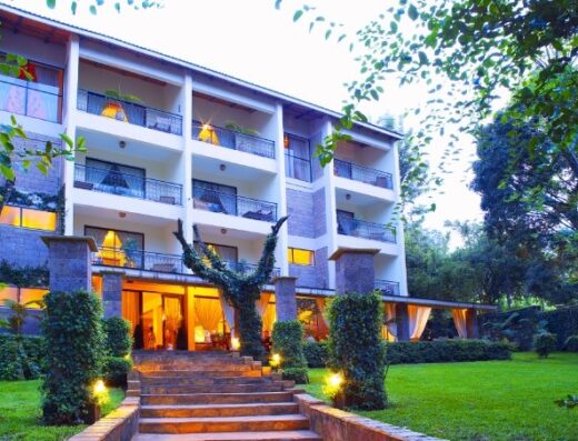 Palacina, The Residence & The Suites showing its building