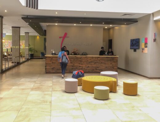 An image showing a reception area at Tamarind Tree Hotel