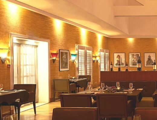 An image showing interiors of Tatu Restaurant