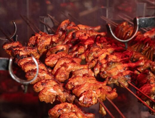 An image showing roasted meat at The Carnivore Restaurant