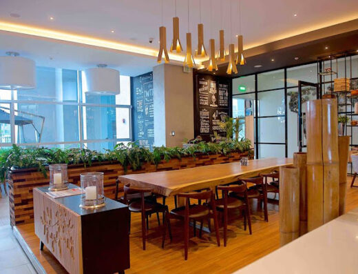 Interior views of Urban Eatery Restaurant