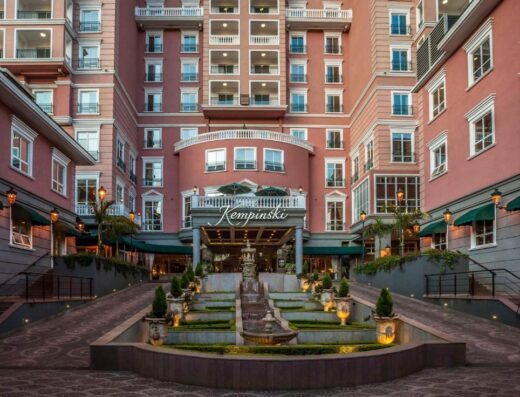 An image showing interior views of Villa Rosa Kempinski Hotel