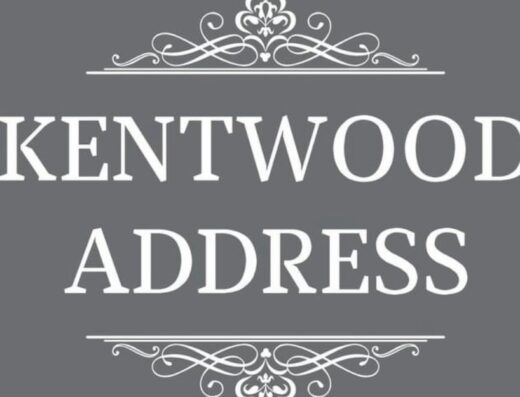 Kentwood Address displaying its name and logo