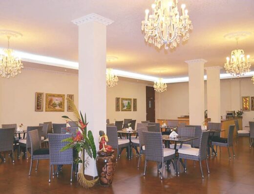 An image showing interior view of Progressive Park Hotel