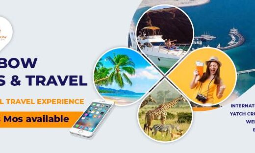 JohnBow Tours & Travel Limited displaying different places to tour on an image