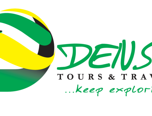 Densey Tours and Travel showing a logo