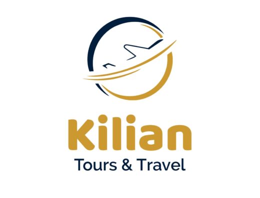 Kilian Tours and Travel showing its logo