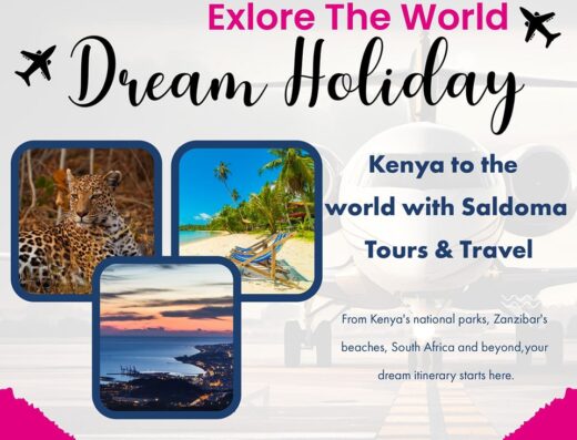 Saldoma Tours & Travel showing a holiday package