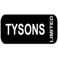 An image showing a logo of Tysons Limited