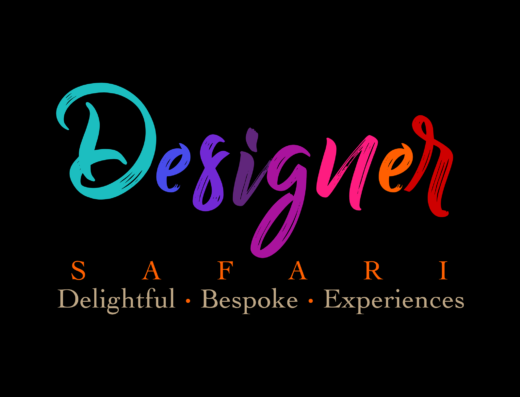 Designer Safari showing its logo with dark background