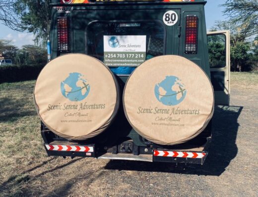 Scenic Serene Adventures Ltd showing a tourist vehicle