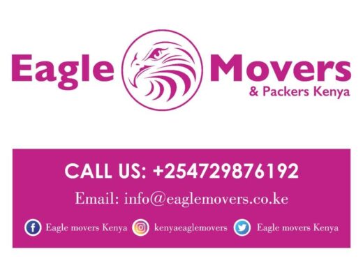 Eagle Movers Kenya showing its logo