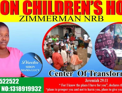 A poster by Sidon Children's Home