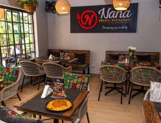 Nana Swahili Restaurant -indoor seating